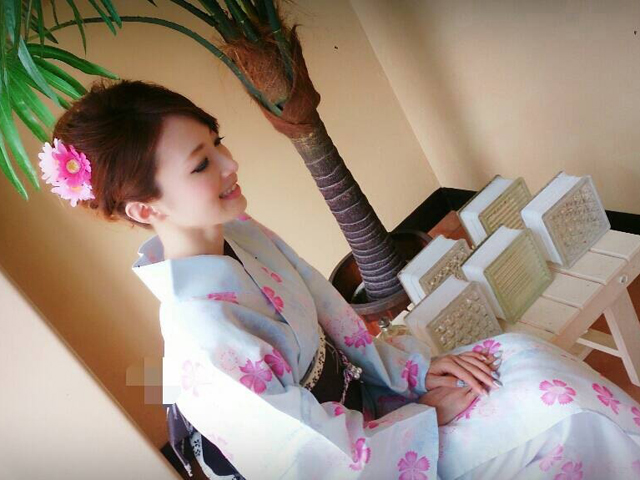 松江市美容室ヘアサロンのビセンス　浴衣