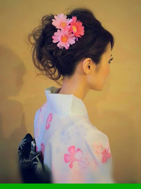 松江市美容室ヘアサロンのビセンス　浴衣